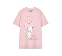 Hello Kitty & Friends Camiseta de manga corta para mujer, My Melody, Kuromi, Cinnamoroll Graphic Tee para mujer | Camiseta con estampado de personajes Sanrio, My Melody, S