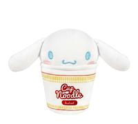 Hello Kitty & Friends Noodle Cup - Copa de peluche con peluche integrado, Kuromi, My Melody & Cinnamoroll, Kawaii Anime en diseño de taza (cinamoroll)