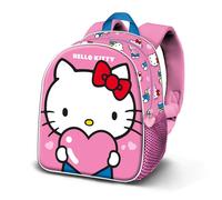 Hello Kitty Heart-Elite 3D Backpack, Pink, 25 x 30 cm, Capacity 7 L