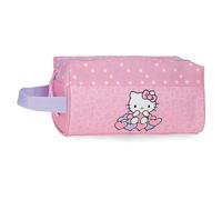 Hello Kitty Hearts & Dots Estuche Rosa 23x12x10 cms Poliéster L