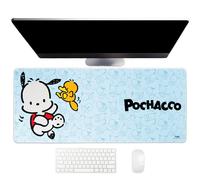 Hello Kitty Jumbo Pochacco - Alfombrilla de escritorio grande, alfombrilla de escritorio Kawaii, bonita decoración de Hello Kitty, 70 x 30 cm