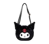 Hello Kitty Kuromi Bolso para Niñas, Bolsa de Viaje, Bolso de Hombro, Bolso Bandolera Peluche Kuromi, Regalo para Niñas