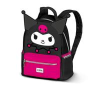 Hello Kitty Kuromi Face-Heady Mochila, Lila, 25 x 29 cm, Capacidad 8 L