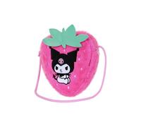 Hello Kitty Kuromi Strawberry-Bolso Bandolera Soft, Rosa