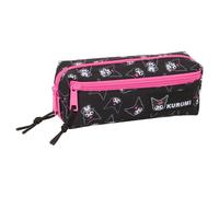 Hello Kitty Kuromi triple pencil case Safta