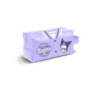 Hello Kitty Kuromi Varsity-Neceser de Viaje Brick Plus, Malva, 27 x 13 cm