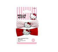 HELLO KITTY - Lote de 2 pinzas para el cabello - Peinado para niñas - Producto oficial Sanrio