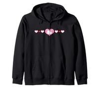 Hello Kitty Love Hearts Sudadera con Capucha