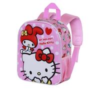 Hello Kitty Lovely-Mochila 3D Elite, Rosa, 25 x 30 cm, Capacidad 7 L