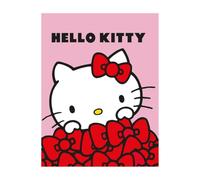 Hello Kitty - Manta (130 x 160 cm), color rosa