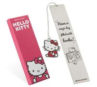 Hello Kitty Marcapáginas de Metal para Mujer, Accesorios de Lectura
