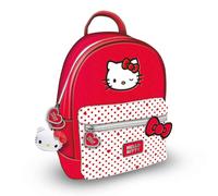 Pyramid Mochila Hello Kitty – Diseño de lunares, con licencia oficial, escolar para niñas