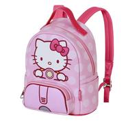 Hello Kitty Moto-Mochila Heady Pequeña, Rosa, 22 x 25 cm, Capacidad 5 L
