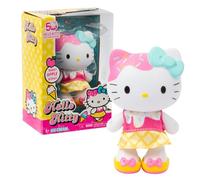 Hello Kitty - Muñeca de 10 cm de Altura Ice Cream con Delicada Fragancia, 5 Puntos de articulación, Vestido de Tela con Zapatos extraíbles, a Partir de 3 años