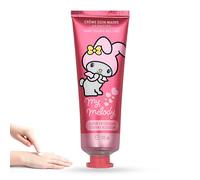 Hello Kitty My Melody Crema de manos en flor de cerezo - 30 ml - Hidratante, nutritiva y de absorción rápida - para niños, adolescentes y adultos - Idea de regalo, tamaño de viaje