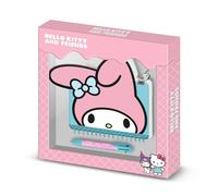Karactermania Pack Hello Kitty My Melody – Face-pack diario kawaii + bolígrafo 6 colores – Rosa