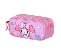 HELLO KITTY My Melody Sweets-Estuche Portatodo Trick Fan 2.2, Rosa 23 x 11 cm