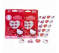 Hello Kitty Parches Granos 40 Parches - Pimple Patch Hidrocoloide Invisible - Parche Acne Cara - Pegatinas Granos Estrella - Tratamiento Anti Imperfecciones Acné Facial Día y Noche