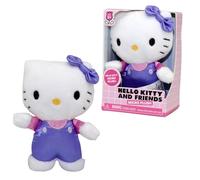 Hello Kitty, Peluche, 7 cm, Modelo Mono Morado para niños a Partir de 6 años, HKT251