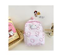 (Hello Kitty Pequeña) Adorable Mochila de Nailon para Niños Tallas Grandes y Pequeñas para la Escuela