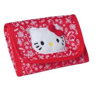 Hello Kitty Porte Monnaie Rouge et 12 Cm
