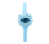 Hello kitty reloj análogico-digital para mujer de cuarzo con correa e