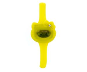Hello kitty reloj análogico-digital para mujer de cuarzo con correa e