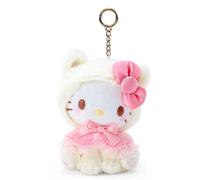 (Hello Kitty) Sanrio Hello Kitty - Muñeco de peluche curativo con colgante de bolso, llavero con colgante de dibujos
