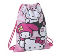 Hello Kitty Saquito Escolar Mochila Cordón Niña Sanrio Oficial