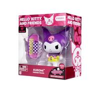 HELLO KITTY, Skate Kuromi, Figura Premium de 10 cm, Muñeca con Acabado Metálico, Serie Skate, Diseño Exclusivo de Colección, Famosa (HKTH9200)