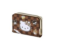 Karactermania – Billetero Hello Kitty Squares Marrón 15 x 10 cm