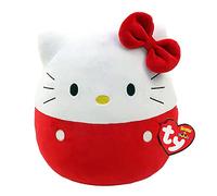 Hello Kitty - Squish-A-Boo (20 cm), color rojo