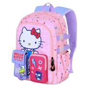 Hello Kitty Strawberry-Pack of Strawberry Diary + 6-Coloured Pen, Pink