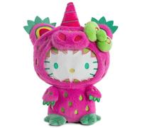 Hello Kitty Sweet Kaiju Strawberry - Peluche mediano de 13 pulgadas