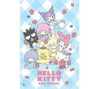 Pyramid International Póster de Hello Kitty (Sweets) - Arte de pared de alta calidad de 61 cm x 91 cm para dormitorio, oficina o dormitorio, gran regalo para fans y coleccionistas
