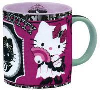 Hello Kitty - Taza de cerámica, negra
