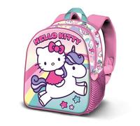 Hello Kitty Unicorn-Mochila Basic, Rosa 30 x 38 cm, Capacidad 13 L