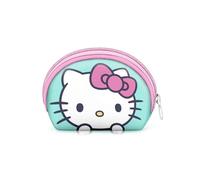 Hello Kitty Van-Casual - Monedero Ovalado, Verde, 12 x 9 cm