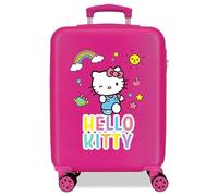 Hello Kitty You Are Cute, Maleta De Cabina Rígida 55cm Niñas, Fucsia, Media