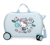 Hello Kitty You Are Cute Maleta Infantil Azul 45x31x20 cms Rígida ABS 24,6L 1,8 kgs 4 Ruedas Equipaje Mano