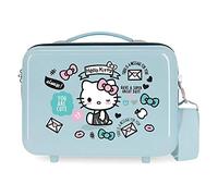 Hello Kitty You Are Cute Nececer Adaptable Azul 29x21x15 cms ABS