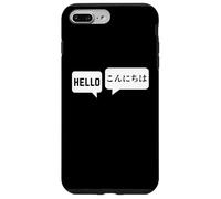 Hello Konnichiwa Japanese-English Translator Carcasa para iPhone 7 Plus/8 Plus