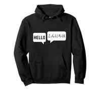 Hello Konnichiwa Japanese-English Translator Sudadera con Capucha