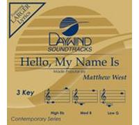 Hello, My Name Is [Accompaniment/Performance Track]