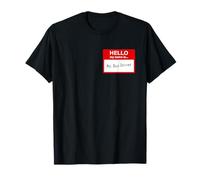Hello My Name is... Mr. Bus Driver - Men's Cute School Camiseta