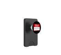 Hello My Name is... Mr. Bus Driver - Men's Cute School PopSockets PopWallet para MagSafe