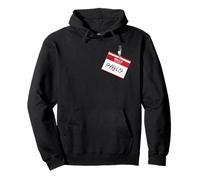 Hello My Name Is Pablo Funny Halloween Nombre Etiqueta Custome Sudadera con Capucha