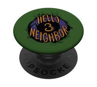 Hello Neighbor 3 - Classic Logo Design PopSockets PopGrip Adhesivo