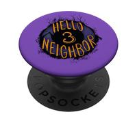 Hello Neighbor 3 - Classic Logo Design PopSockets PopGrip Adhesivo