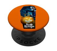 Hello Neighbor - Halloween Night: Neighbor & Pumpkin PopSockets PopGrip Adhesivo